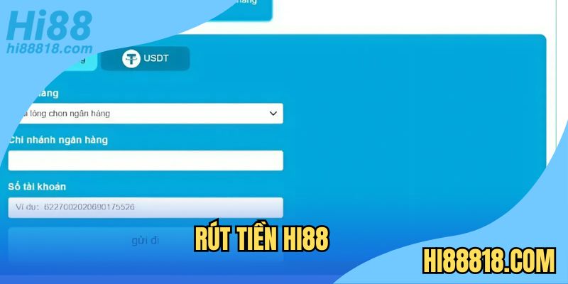 Rút tiền Hi88