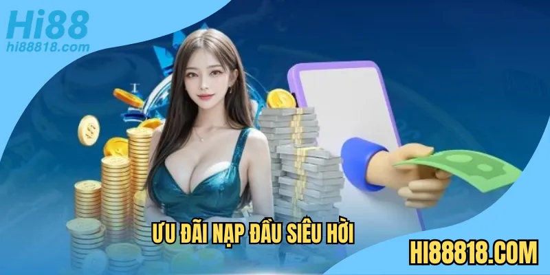 Ưu đãi nạp đầu siêu hời