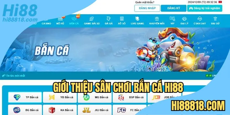 Đôi nét thông tin về sân chơi bắn cá Hi88